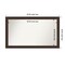 Lara Bronze Non-Beveled Custom Framed Bathroom Vanity Wall Mirror
